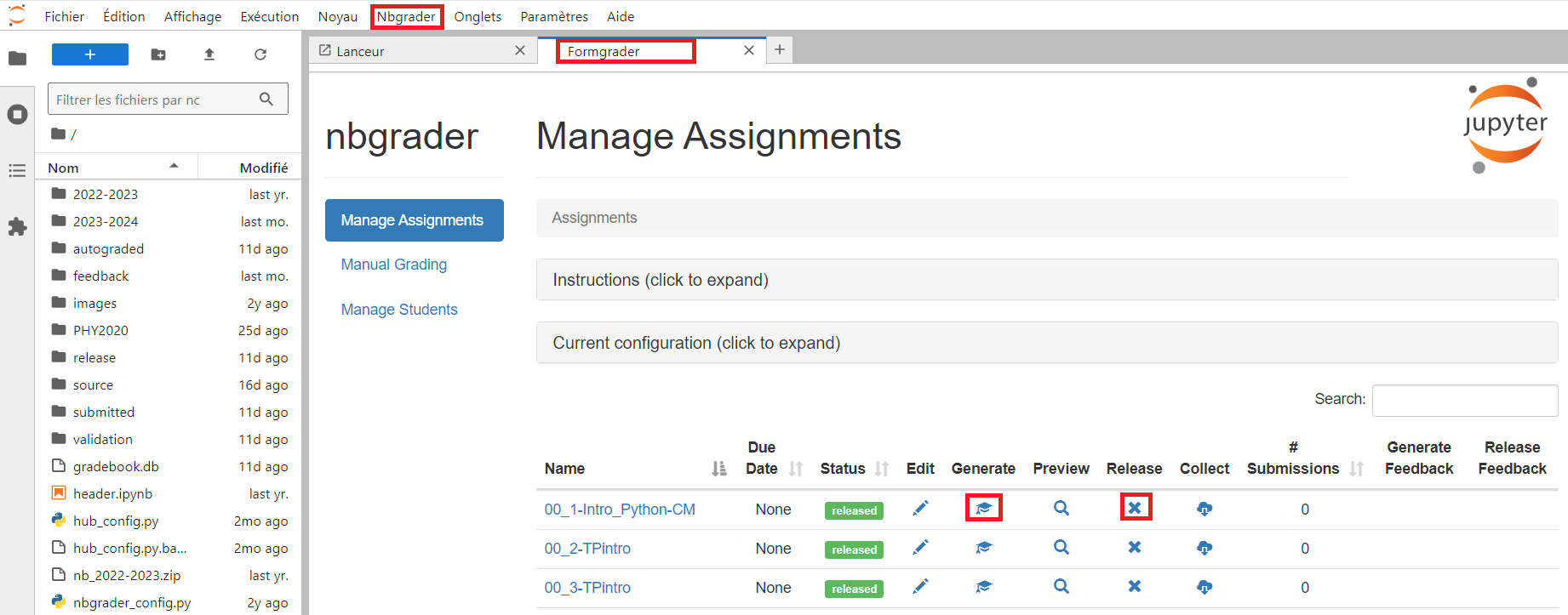 Guide d’utilisation – Plateforme Jupyter